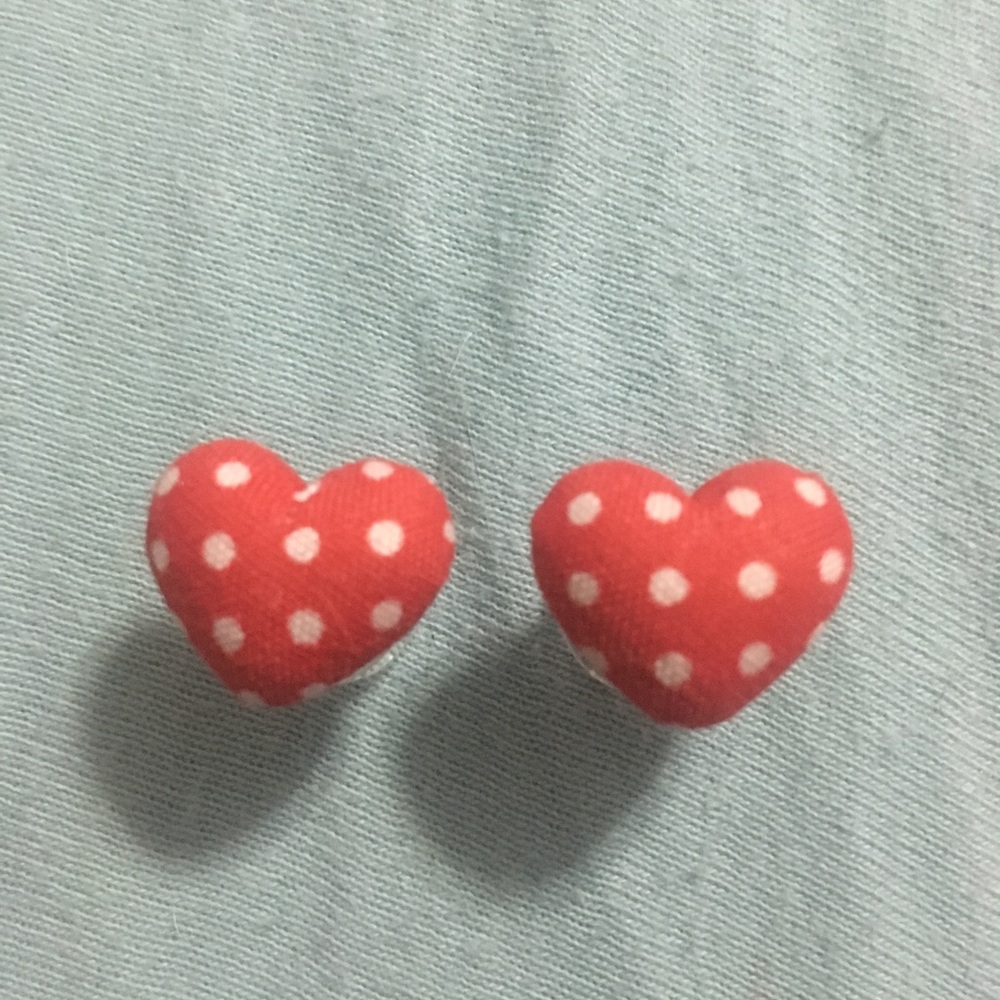 0g Polka Dot Heart Plugs